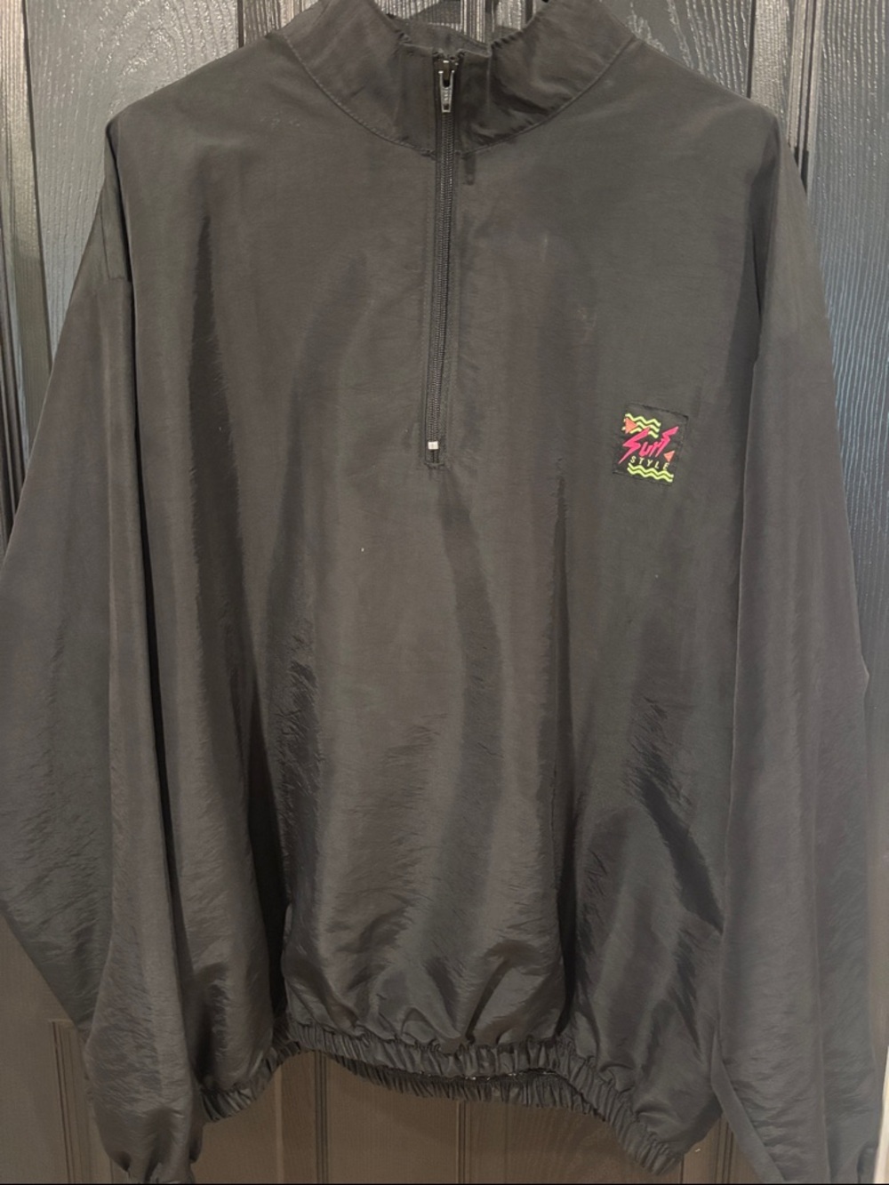 Vintage Surf Style Windbreaker